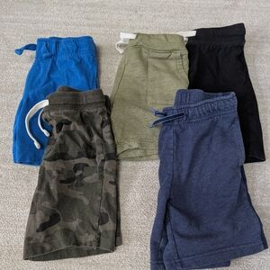Kids Assorted Color Shorts Set Bundle